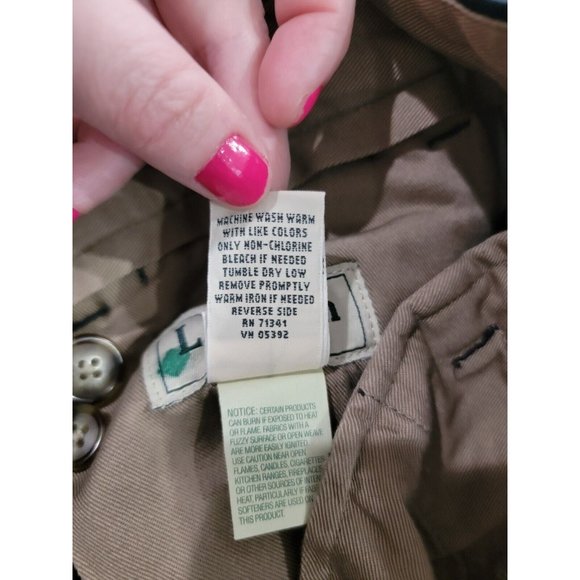 LL Bean Men's Black Corduroy Pants Size 40 x 32 Classic Fit OABR5 Casual Cotton - Picture 3 of 16